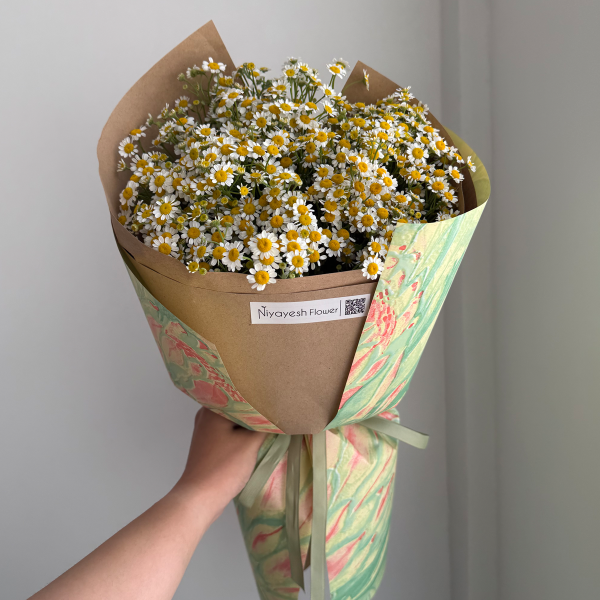 دسته گل بابونه